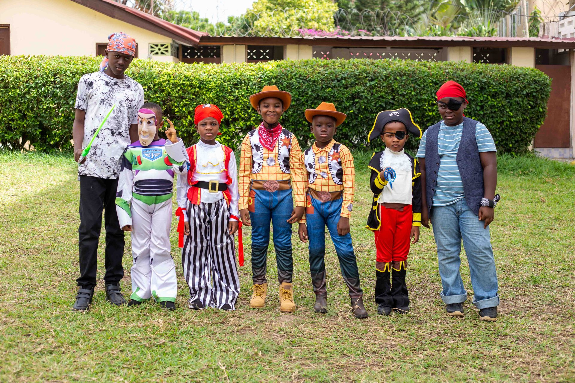Herons children on Character Day